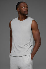 The Triumph Muscle Tank - Athletic Heather Grey