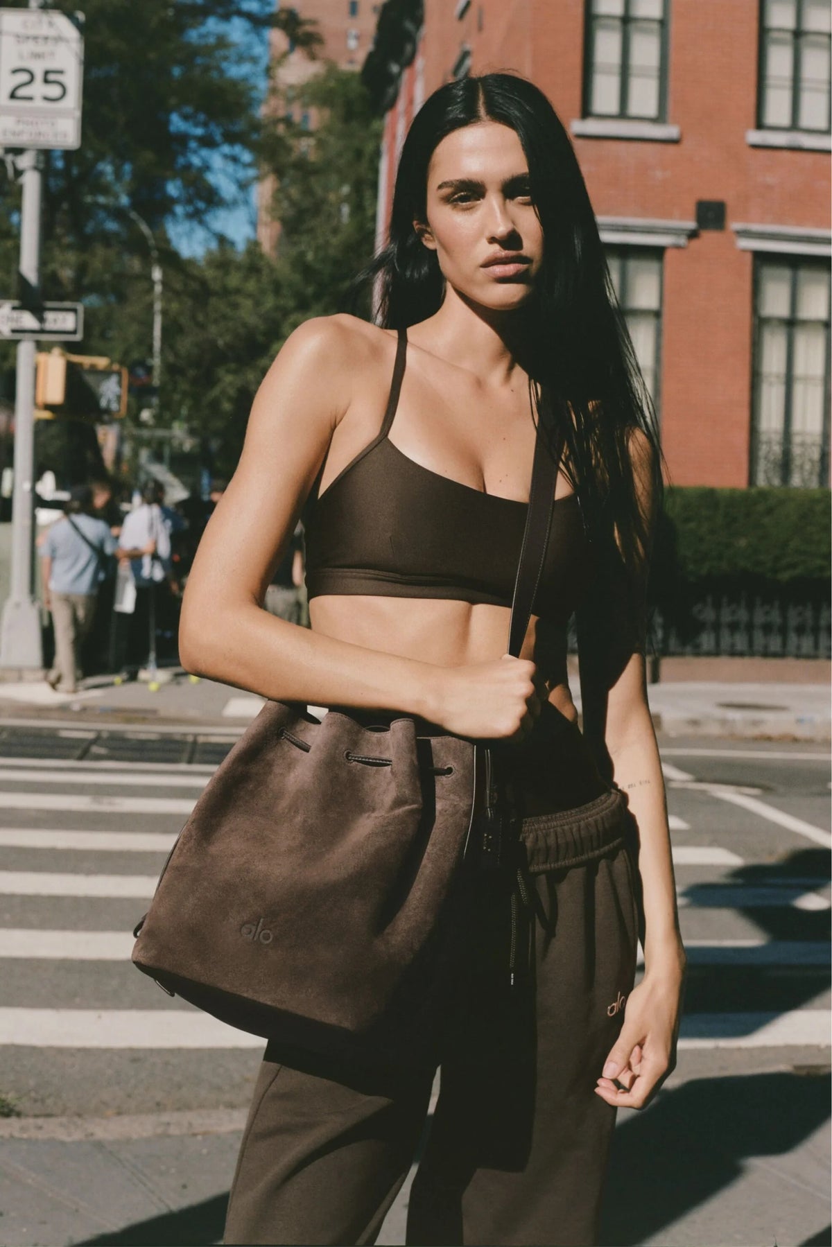 ALO Balance Bucket - Espresso Suede