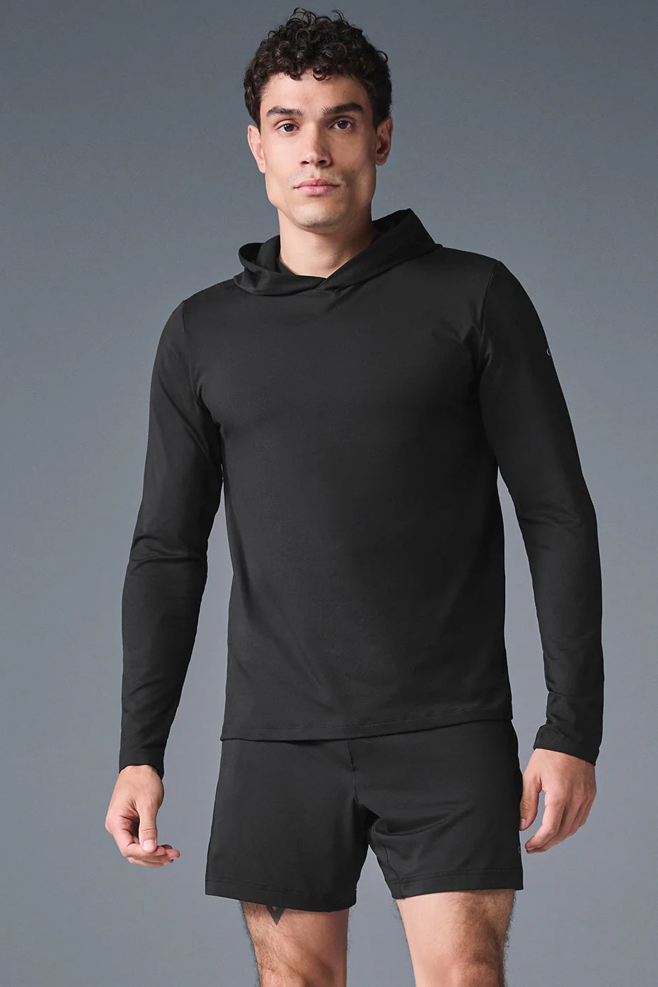 Conquer Reform Long Sleeve With Hood - Black