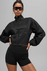 Game Time Full Zip Jacket - Black