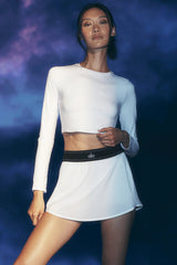 Match Point Tennis Skirt - White