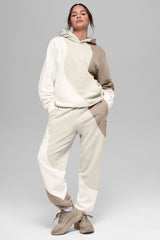 Make Waves Hoodie - Ivory/Bone/Gravel