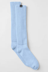 Unisex Scrunch Sock - Seashell Blue