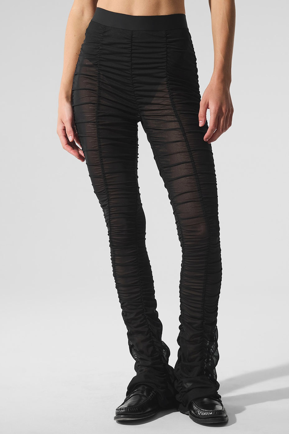 Airlift Mesh High-Waist Cherish Legging - Black