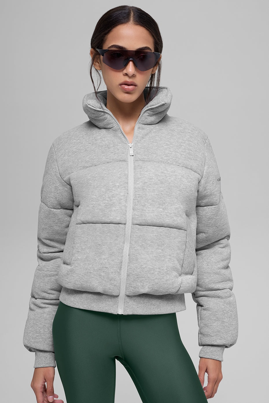 Sweatshirt Puffer - Athletic Heather Grey