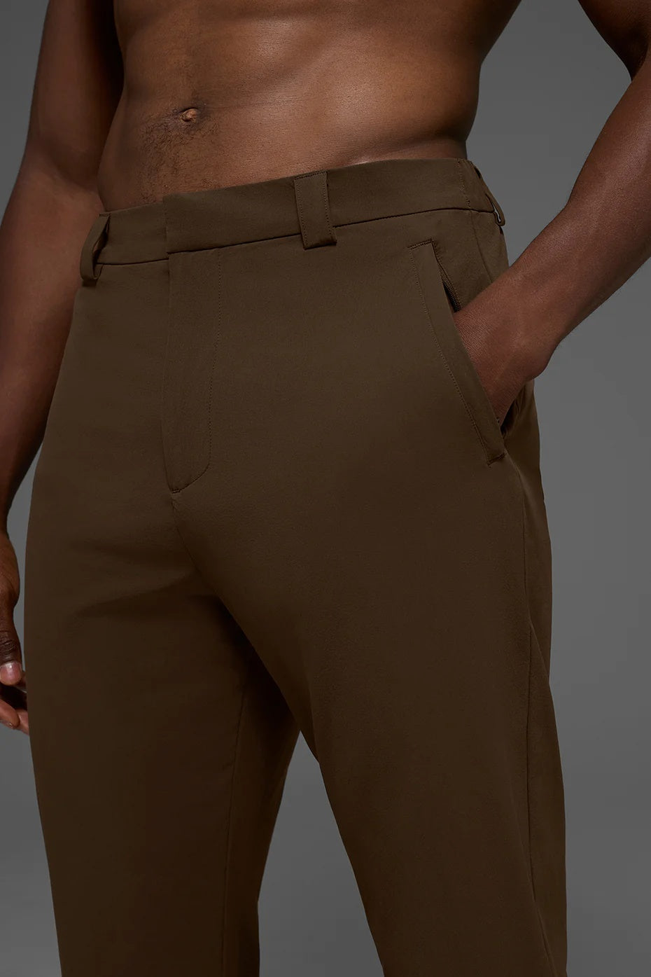 Co-Op Cropped Tech Trouser - Espresso