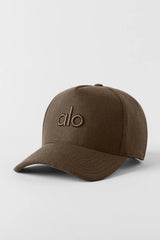 Wool Blend District Trucker Hat - Espresso