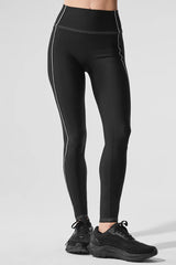 Airlift High-Waist Redefine Legging - Black/White