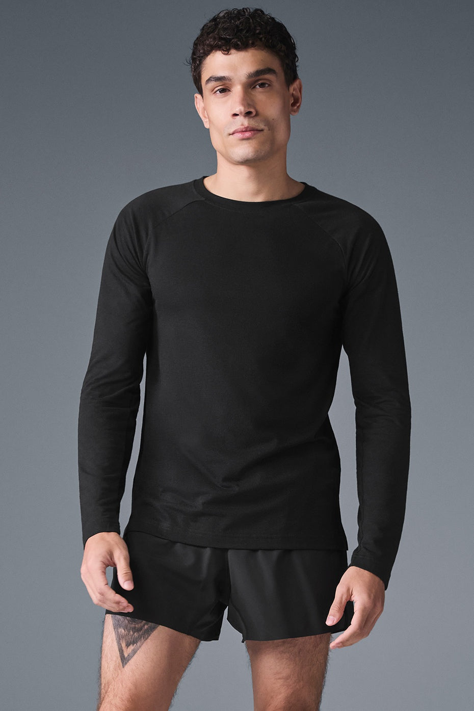 Triumph Long Sleeve Tee - Black