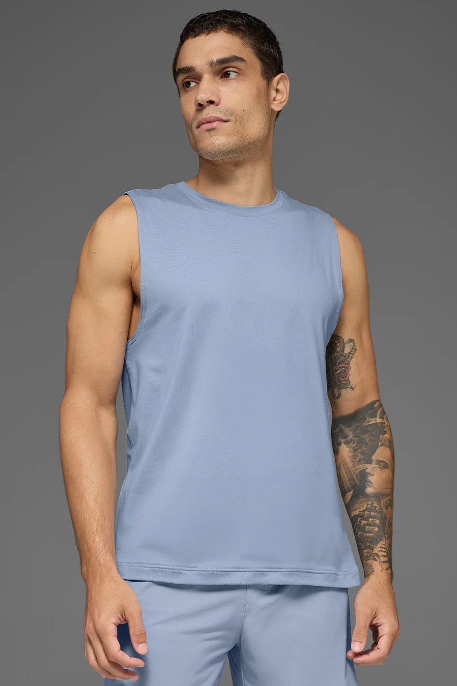 Conquer Muscle Tank - Winter Frost