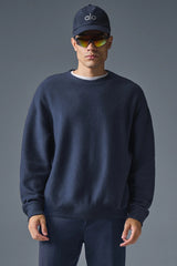 Triumph Restore Crew Neck Sweatshirt - Navy