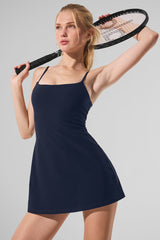 Alosoft Encore Tennis Dress - Navy