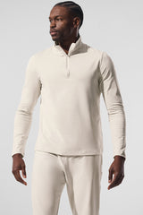 Conquer 1/4 Zip Reform Long Sleeve - Bone