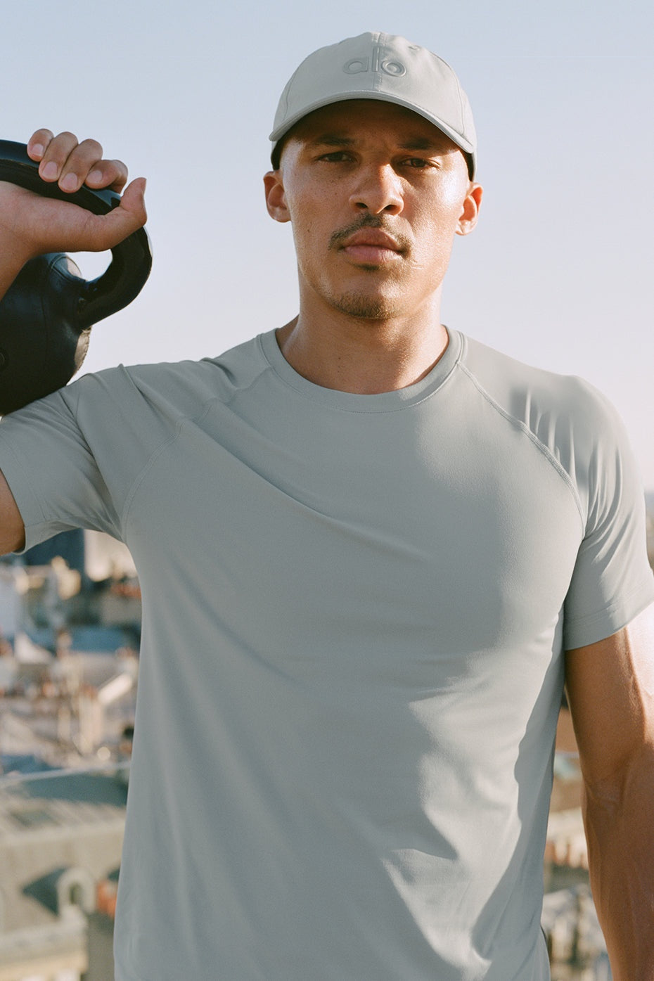 Idol Crewneck Short Sleeve - Lunar Grey