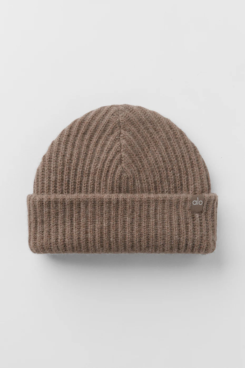 Courchevel Cashmere Beanie - Alpine Cocoa Heather