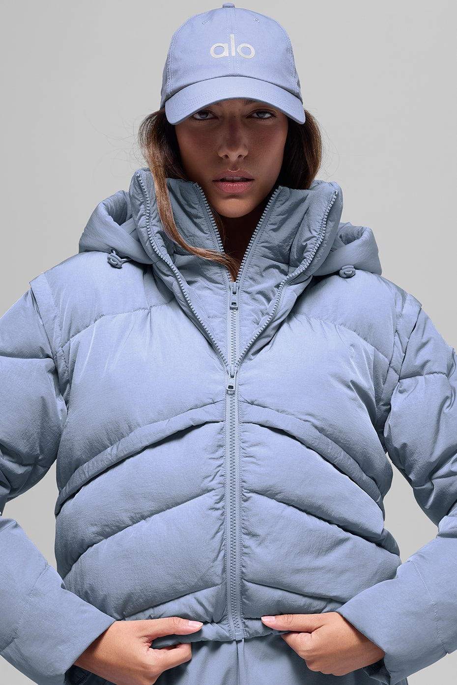 Glacier Puffer - Winter Frost