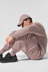 Unisex Half-Crew Throwback Sock - Taupe/Black