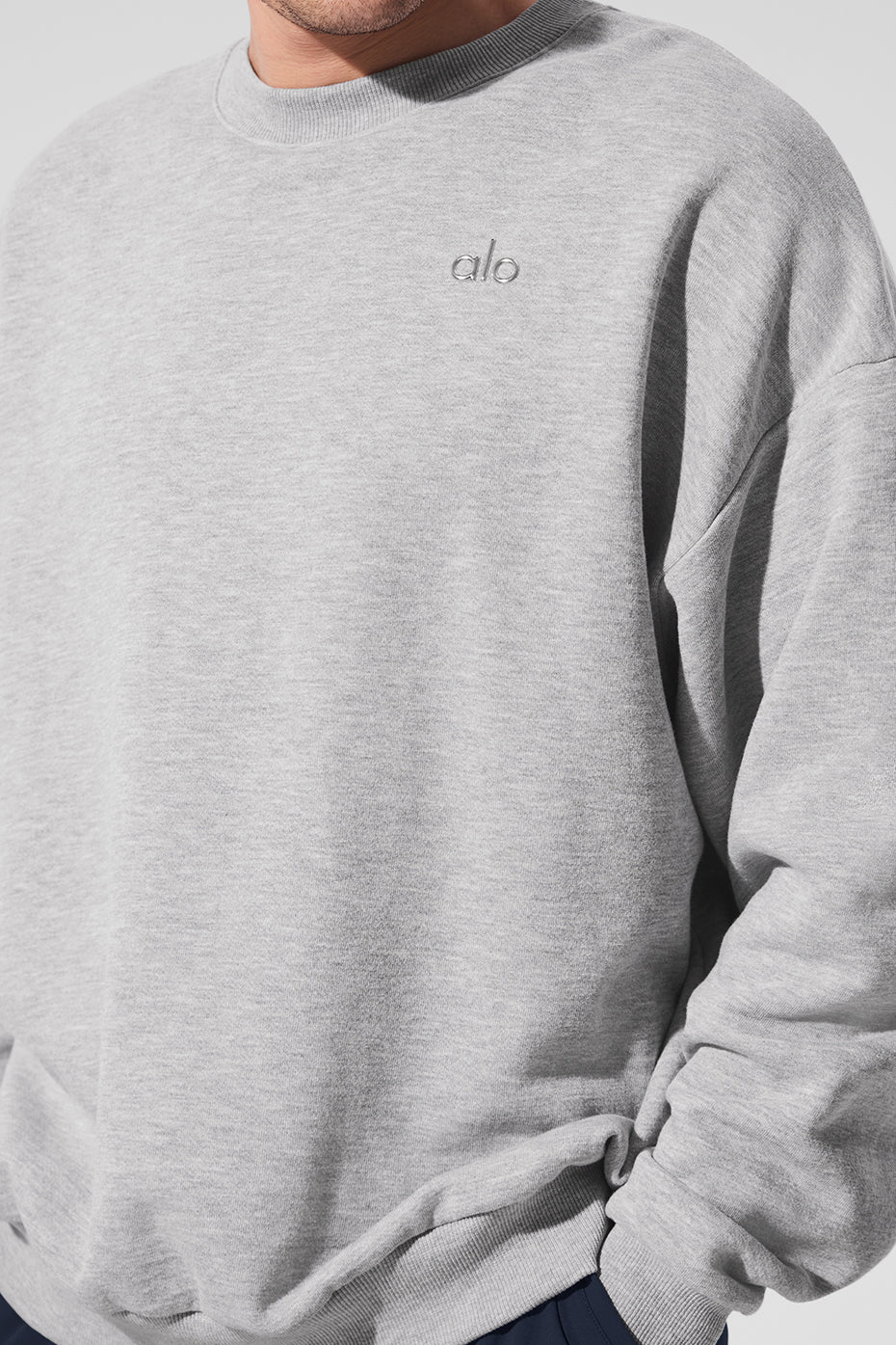 Accolade Crew Neck Pullover - Athletic Heather Grey