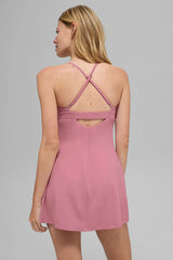 Airbrush Splendor Dress - Pink Wild Rose