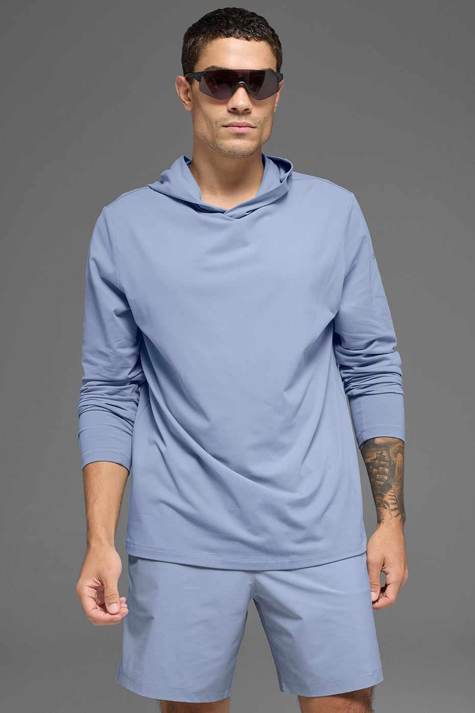 Conquer Reform Long Sleeve With Hood - Winter Frost