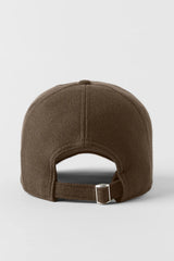 Wool Blend District Trucker Hat - Espresso