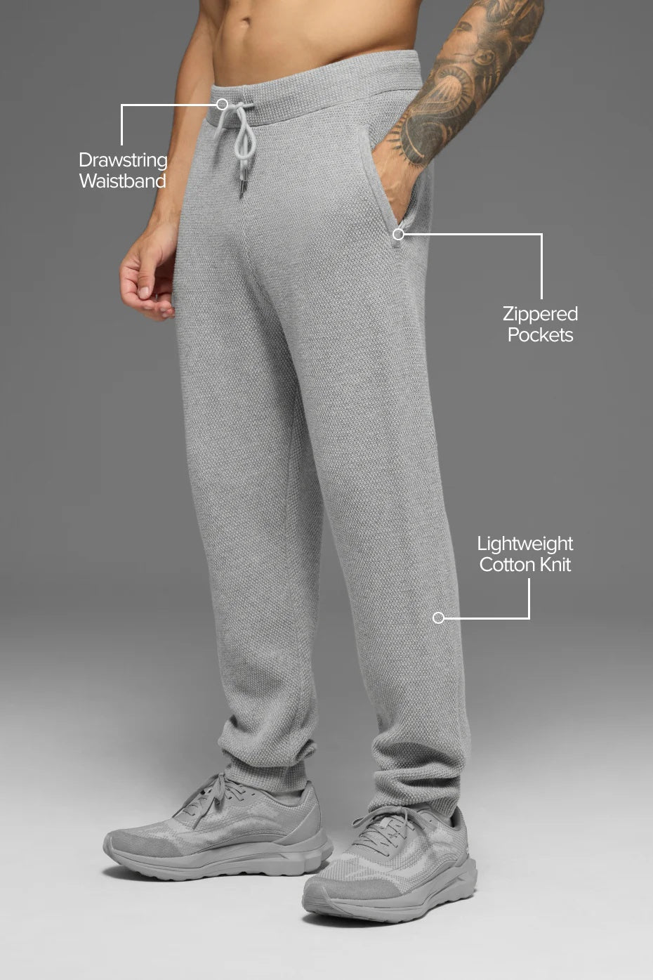 Sports Club Jogger - Athletic Heather Grey