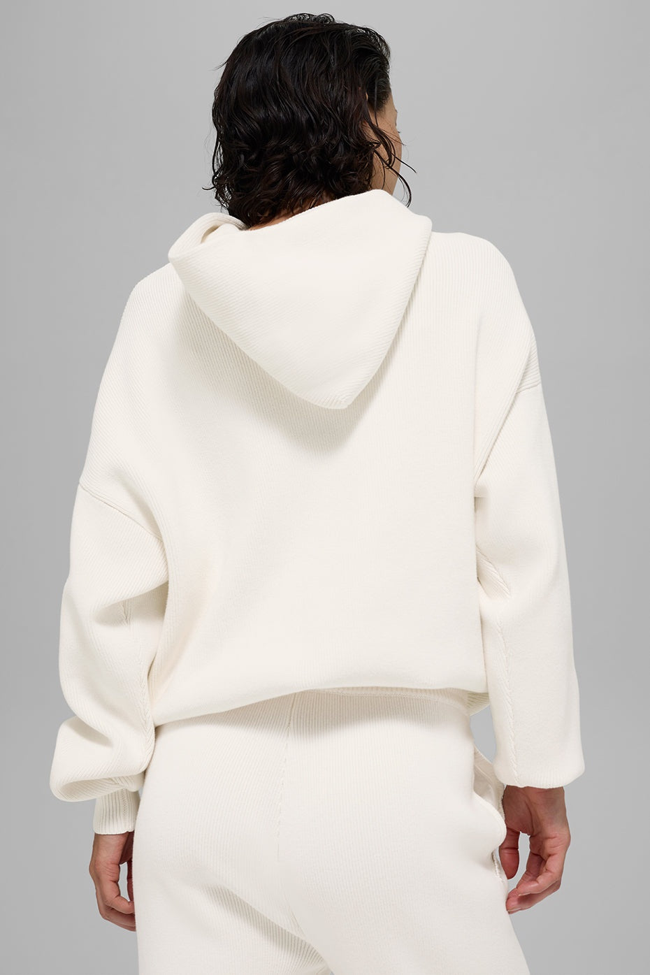 Scholar Hooded Sweater - Ivory