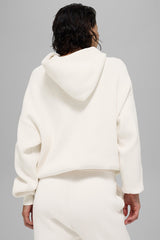 Scholar Hooded Sweater - Ivory
