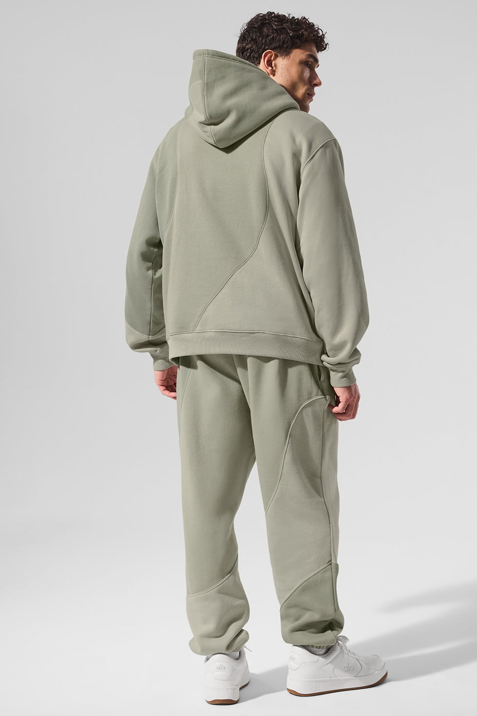 Make Waves Hoodie - Limestone Tonal