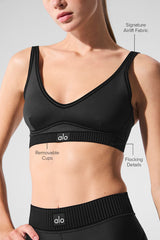 Airlift Line Up Bra - Black