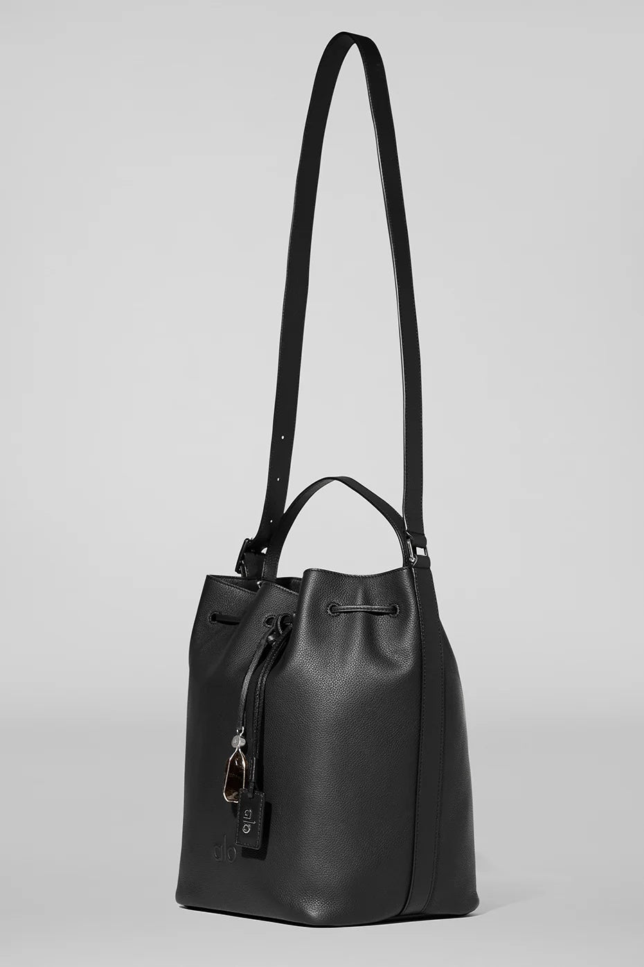 ALO Balance Bucket - Black Leather