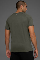 Triumph Raglan Tee - Stealth Green