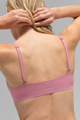 Sheer Glow Bra - Pink Wild Rose