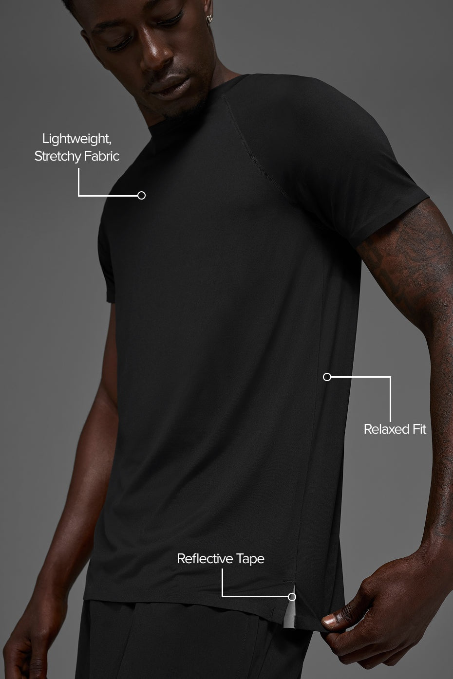 Idol Crewneck Short Sleeve - Black