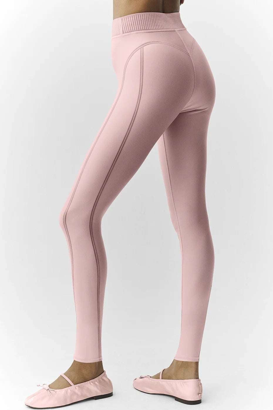 Airlift Line Up Mirage 7/8 Legging - Pink Champagne