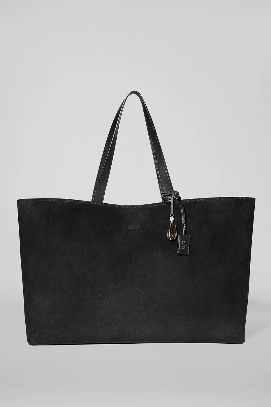 ALO Tranquility Tote - Black Suede