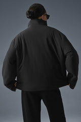 Stretch Woven Notable Jacket - Black