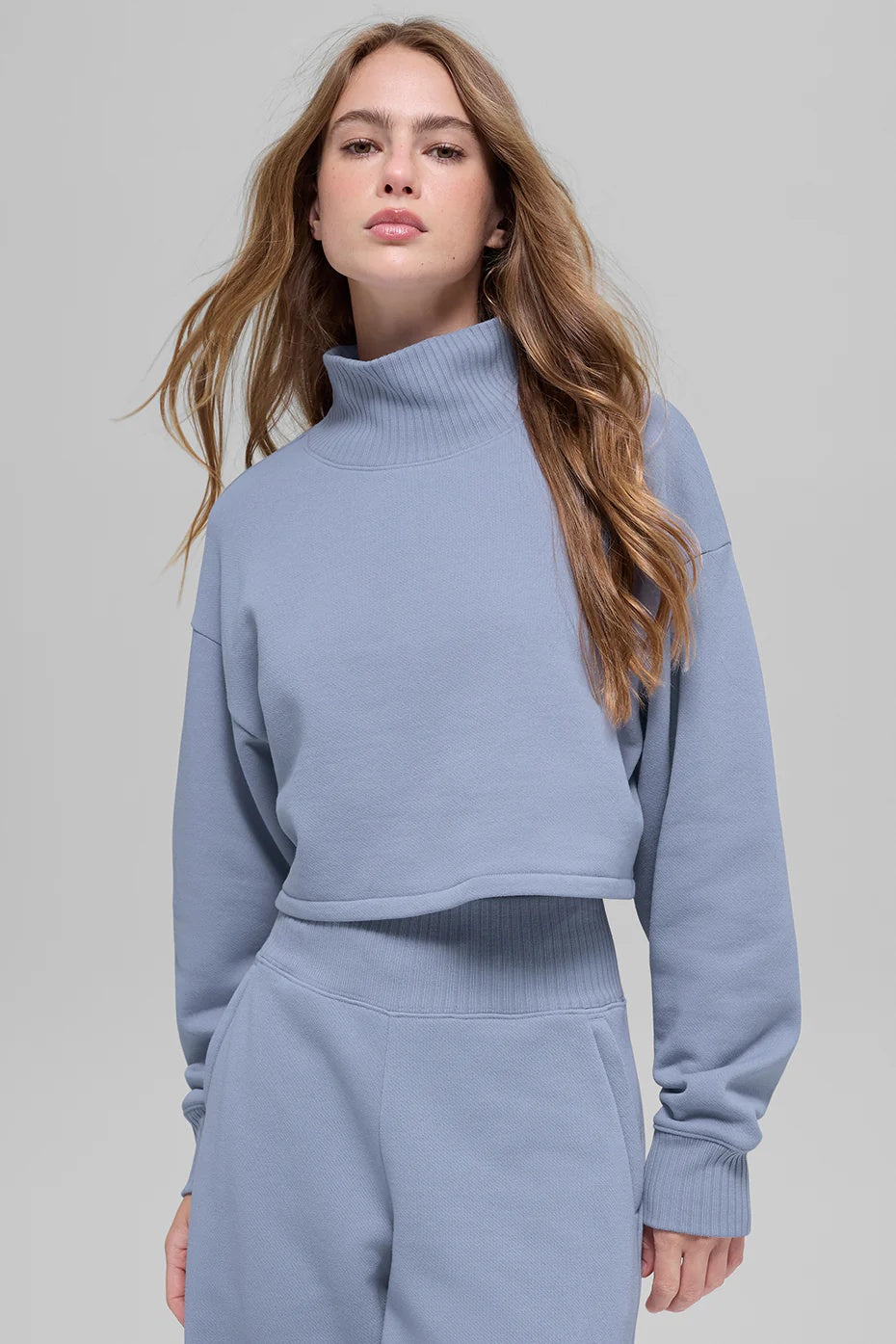 Cropped Serenity Coverup - Winter Frost