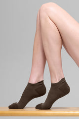 Unisex Performance Tab Sock - Espresso