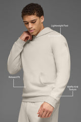 Waffle Lounge Hoodie - Bone