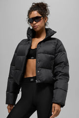 Gold Rush Puffer - Black