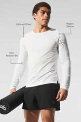 Triumph Long Sleeve Tee - White