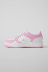 ALO Recovery Mode Sneaker - Pink/White