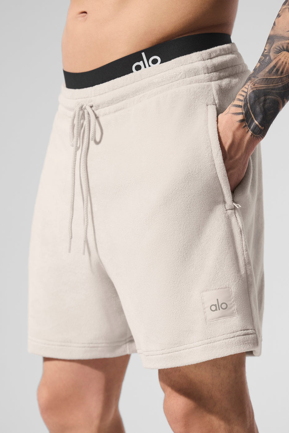 7" Coastal Terry Short - Bone