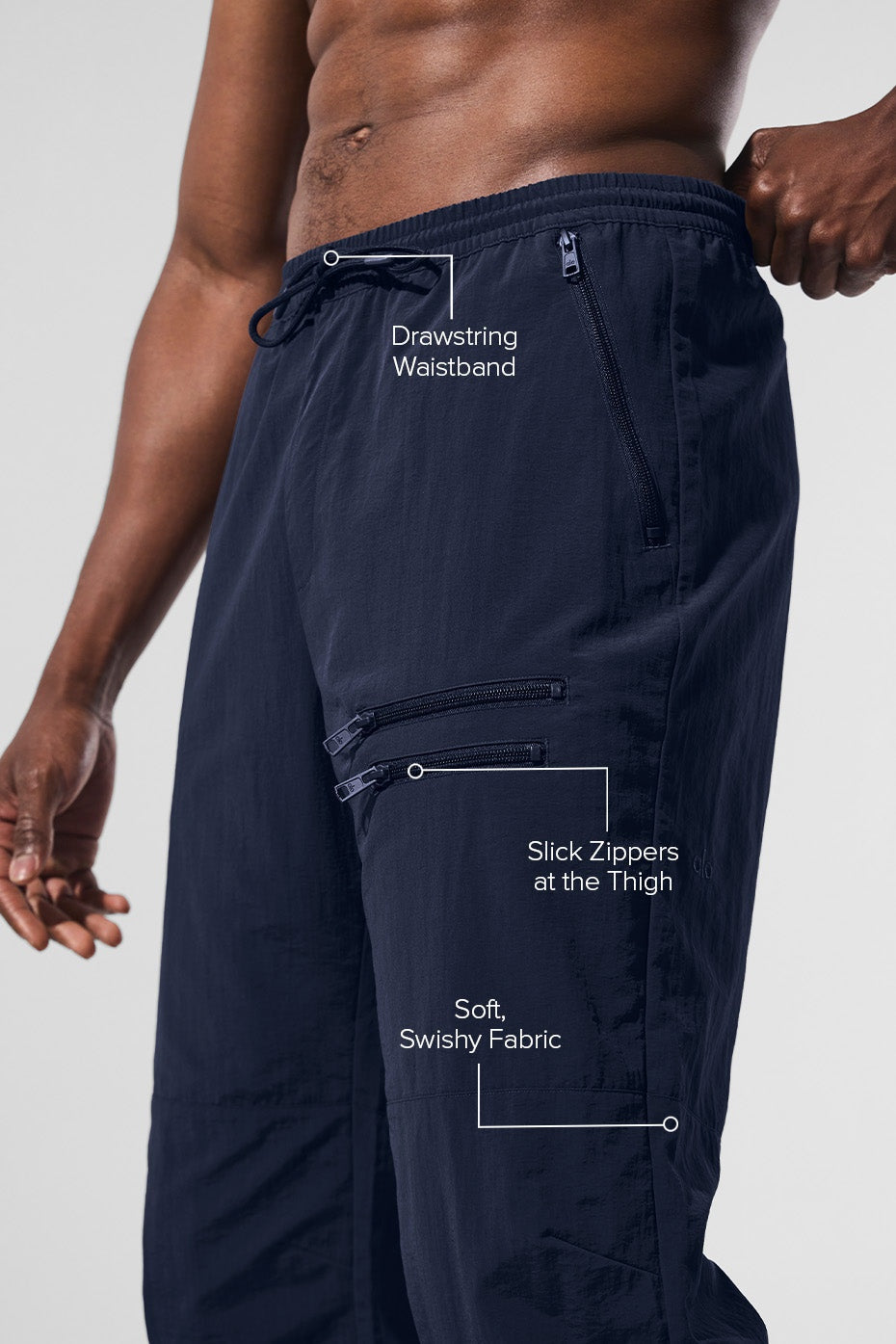 Takeaway Track Pant - Navy