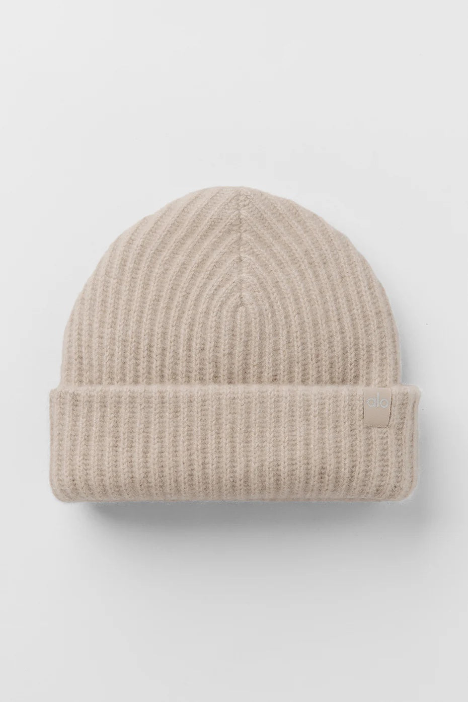 Courchevel Cashmere Beanie - Oat Heather