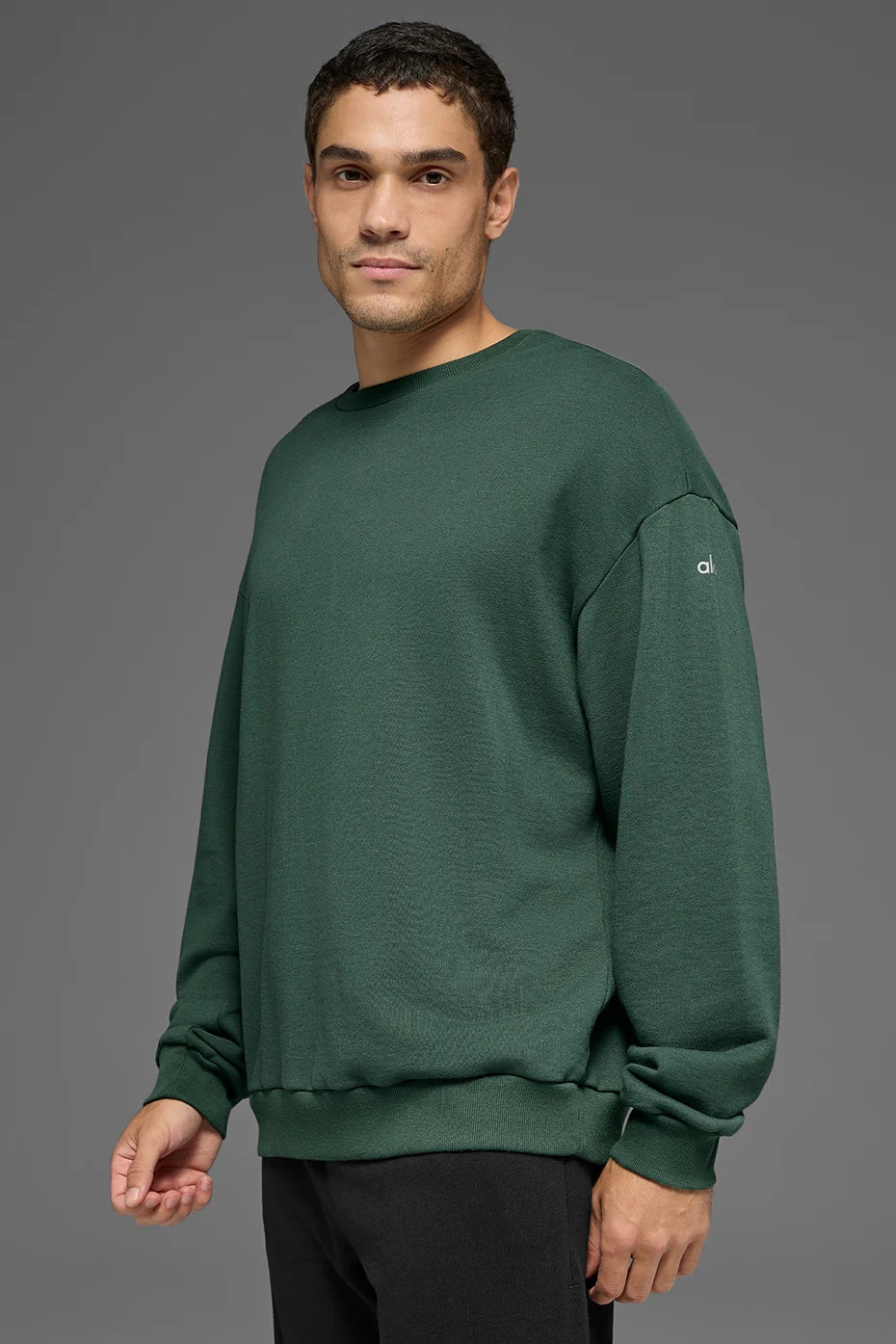 Chill Crew Neck Pullover - Clover Green