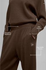 Waffle Weekend Escape Jogger - Espresso