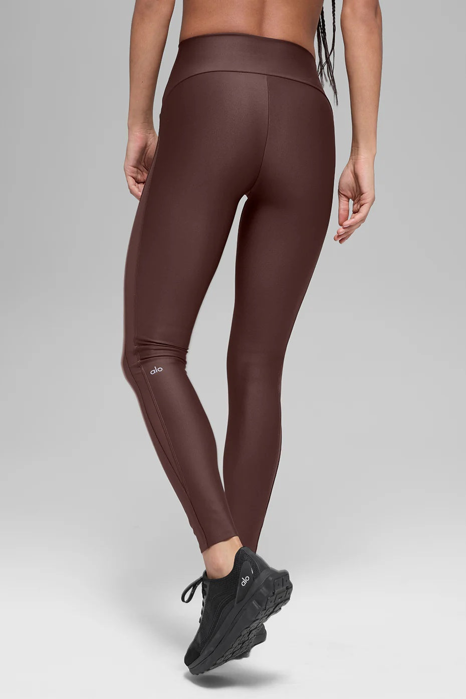 Airlift High-Waist Mesh Infatuation Legging - Brownstone