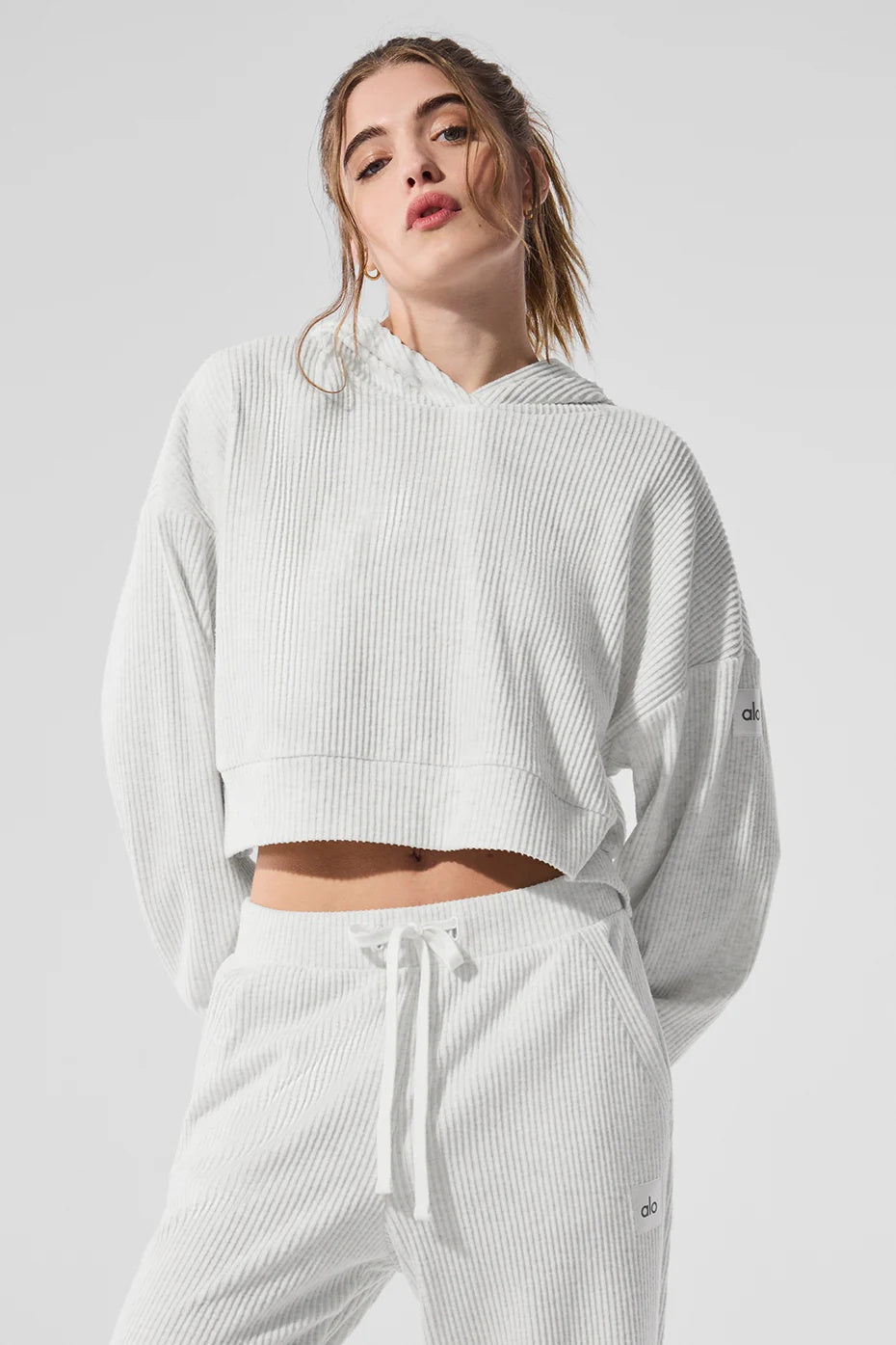 Muse Hoodie - White Heather